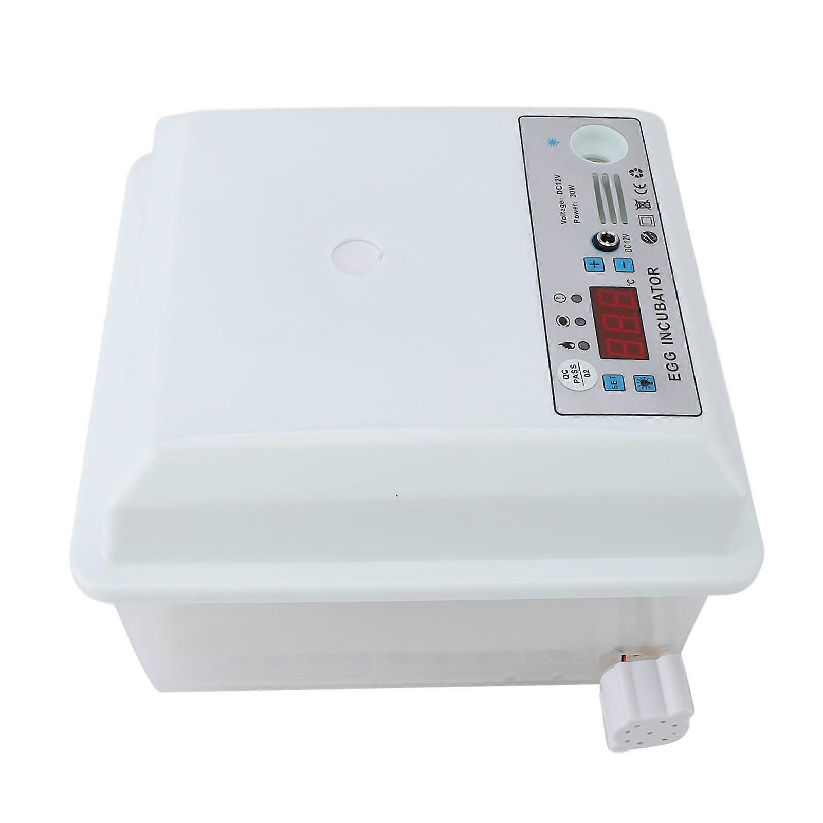 12 Eggs Incubator ABS Foam Poultry Hatching Machine with Auto Temp Control