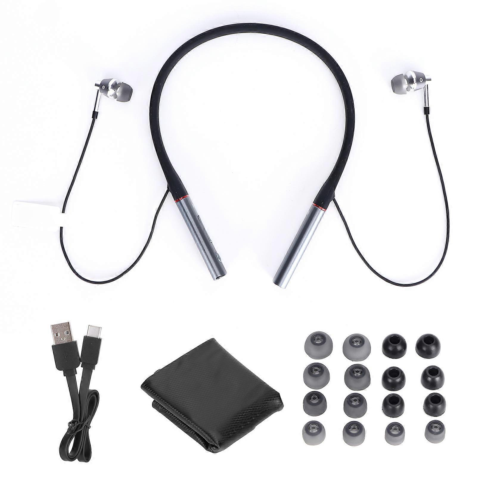 Triple Driver Bluetooth Neckband Earphones with Noise Reduction and Hi-Res Sound Quality