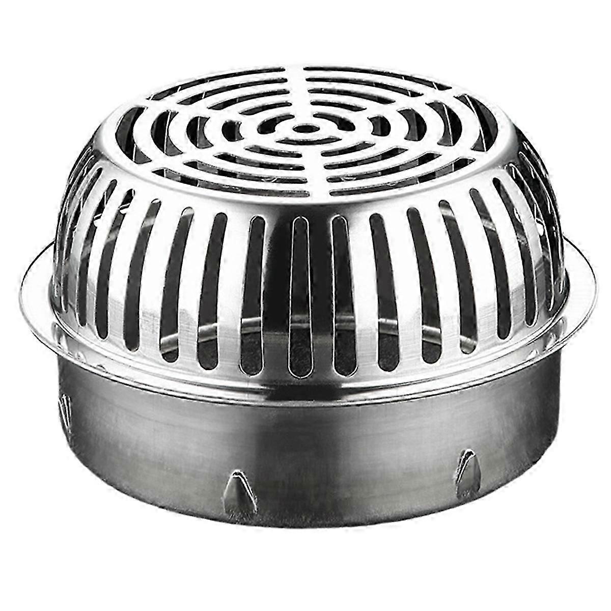 Stainless Steel Rooftop Floor Drain Cover Anti-Blocking Mesh Cover,E