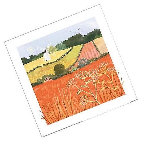 Tall Boy Prints Autumn Windmill Print