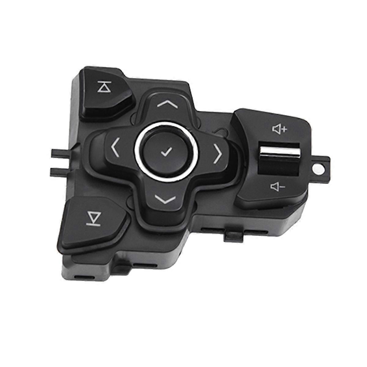 Car Steering Wheel Audio Volume Control Button Steering Wheel Switch for Regal 2014-2016 Black