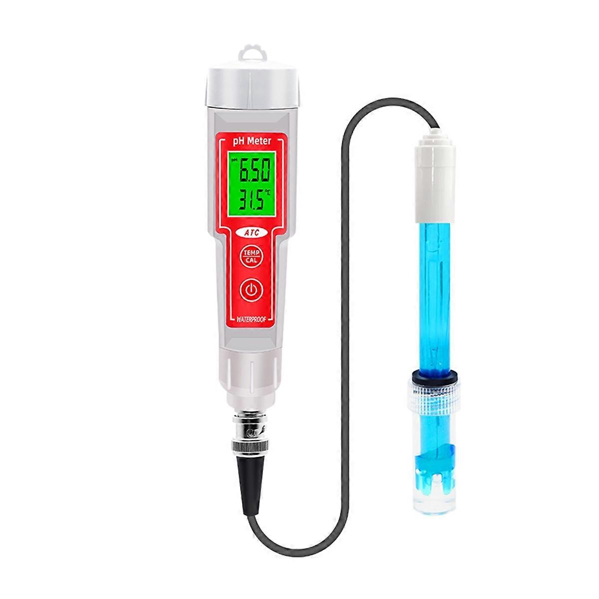 Digital 2 In1 PH Temperature Water Quality Tester Backlight Hydroponics PH Meter for Swimming Pool Aquarium Measuring