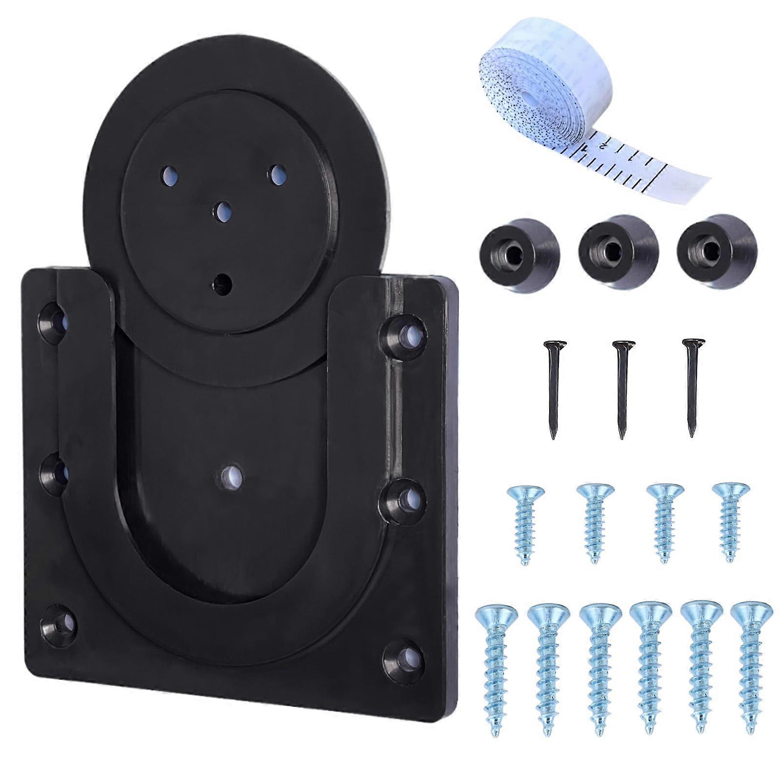 Dart Board Bracket Kit Portable Wall Hanging Dartboard Mounting Bracket Set Includes 3 Pads For Cabinet And Wall