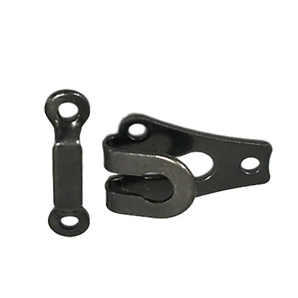10 Pieces Metal Pants Hooks Portable Reusable Removable Anti-rust Electroplating Fasteners Dresses Skirts Repairing