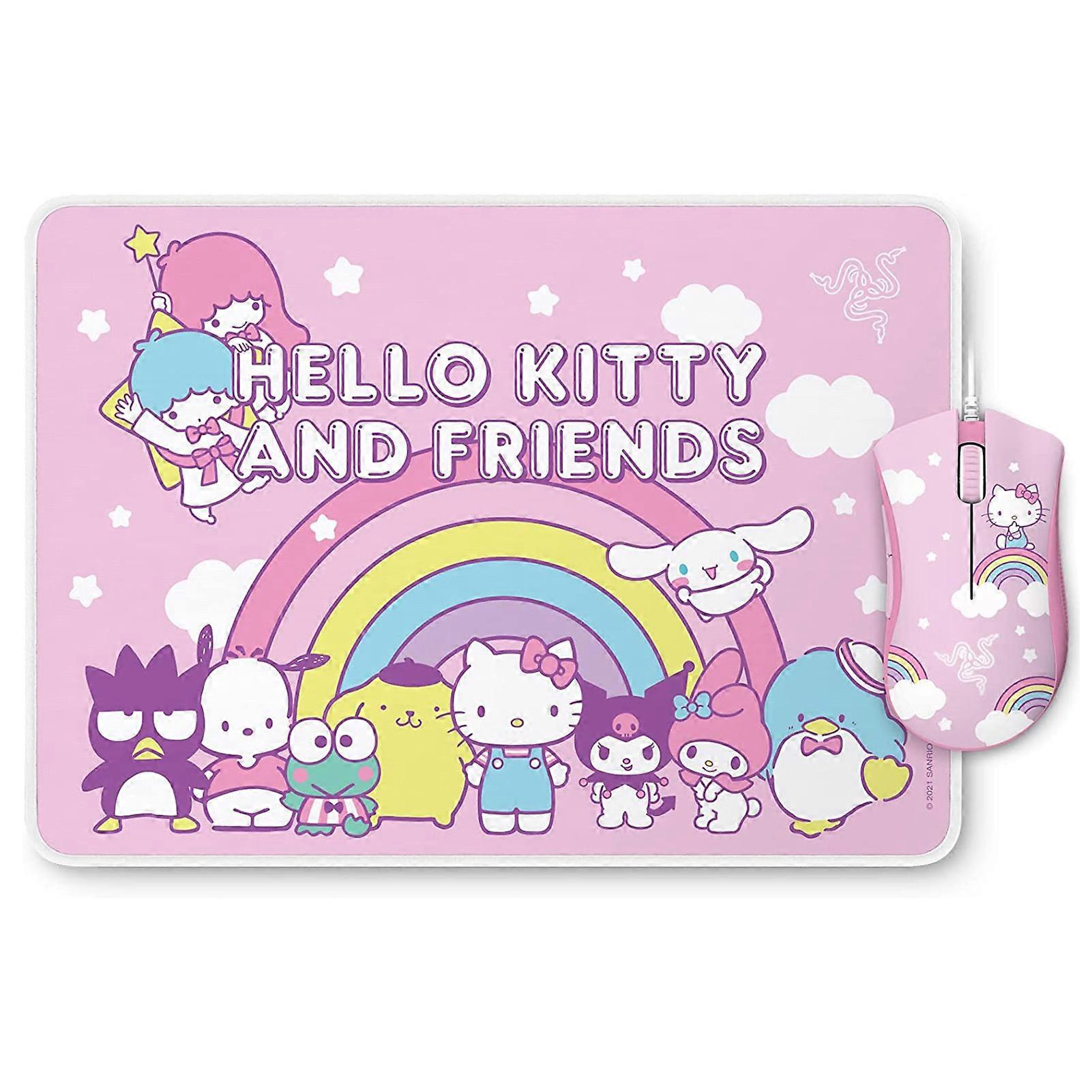 Hello Kitty Pink Purgatory Viper Mouse & 35.5x25.4cm Pad Set