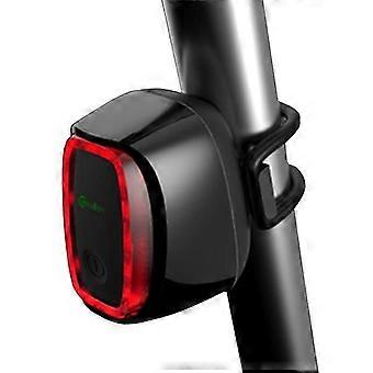 Meilan X6 Smart Wireless Bike Light Lanterna laser posteriore Carica USB Avviso di sicurezza per ciclismo Led Luci posteriori per bici Accessori per biciclette