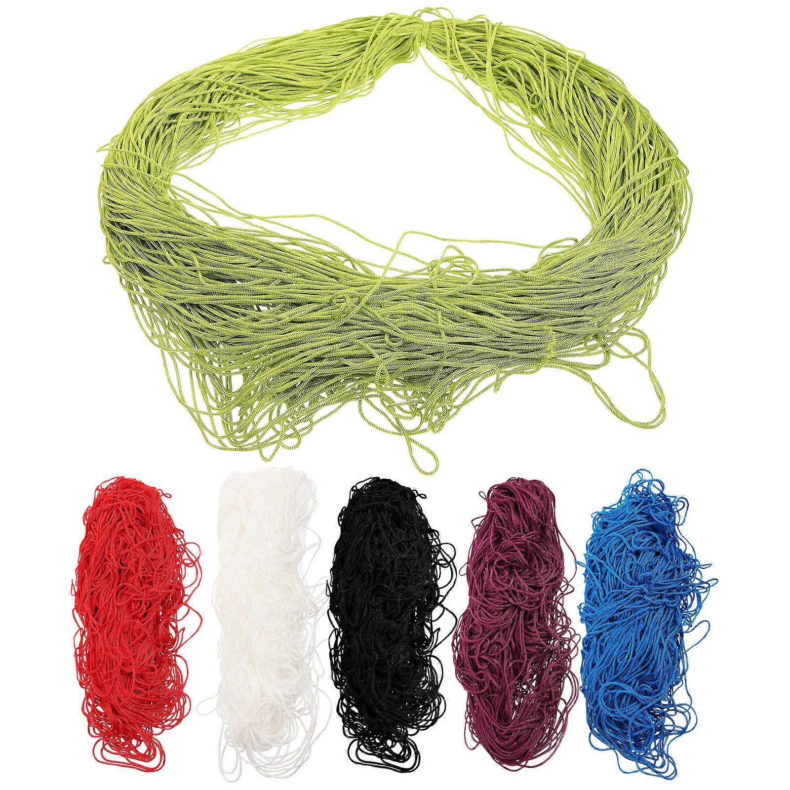 Ice Silk Crochet Yarn Multi-Function Knitting Yarn for Sewing Use 6 Bundles