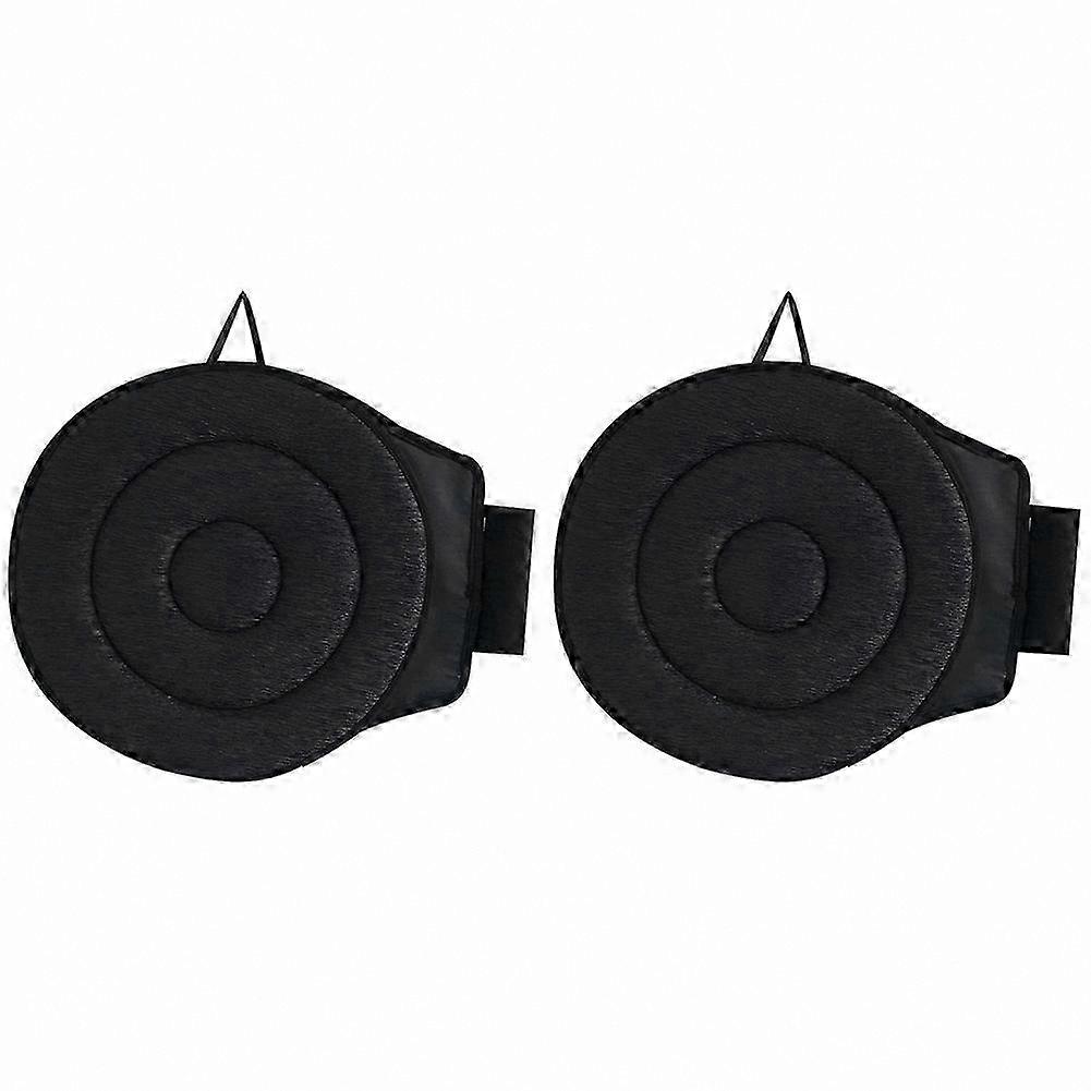 Drehbares Sitzkissen, 360 Grad drehbar für Auto-, Heim- und Bürostühle, 15,7 Zoll, 2er Pack