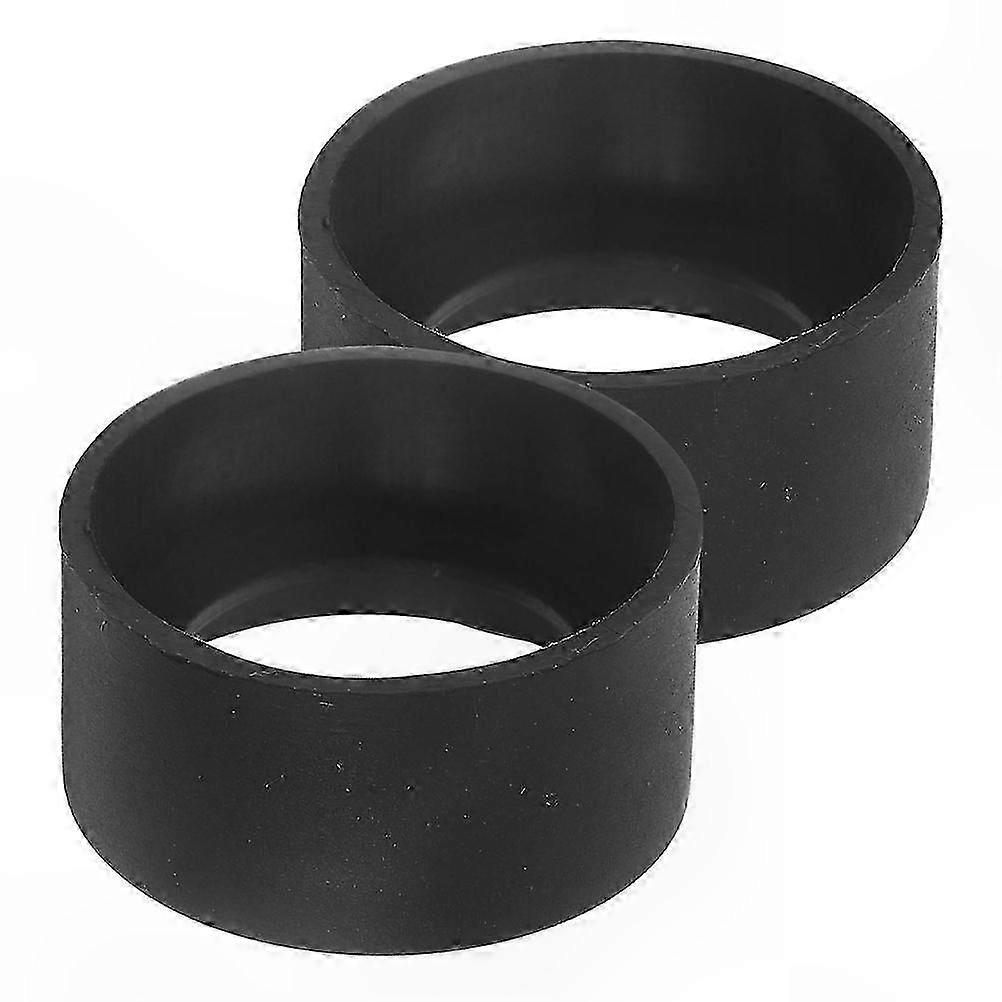 2-Pack Rubber Eyepiece Guards for 36mm-38mm Microscope Binoculars Replacement Eye Cups Covers Protectors