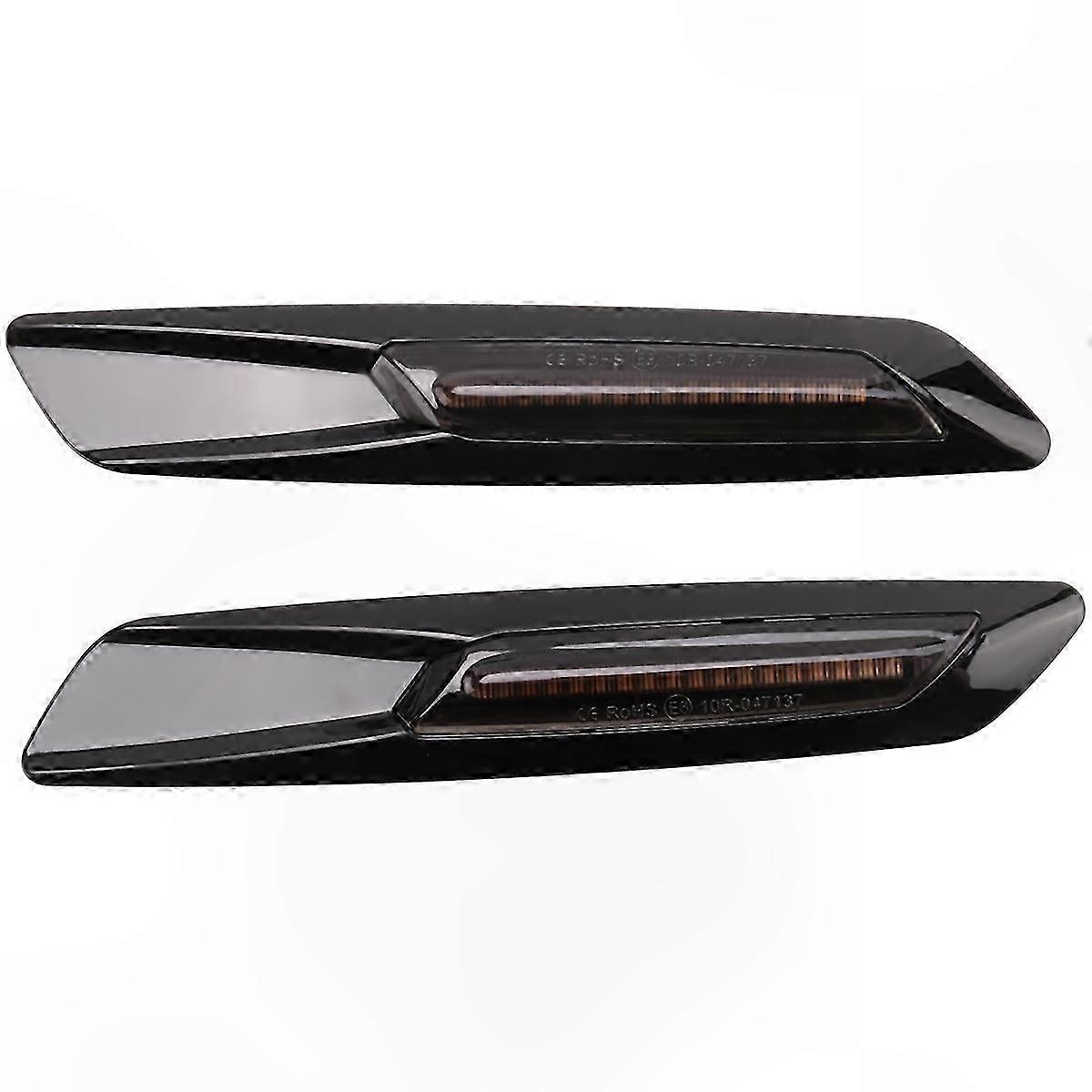 2PCS LED Turn Signal Lights for  E60 E61 E81 E82 E88 E90 Cat Style Replacement Lamps