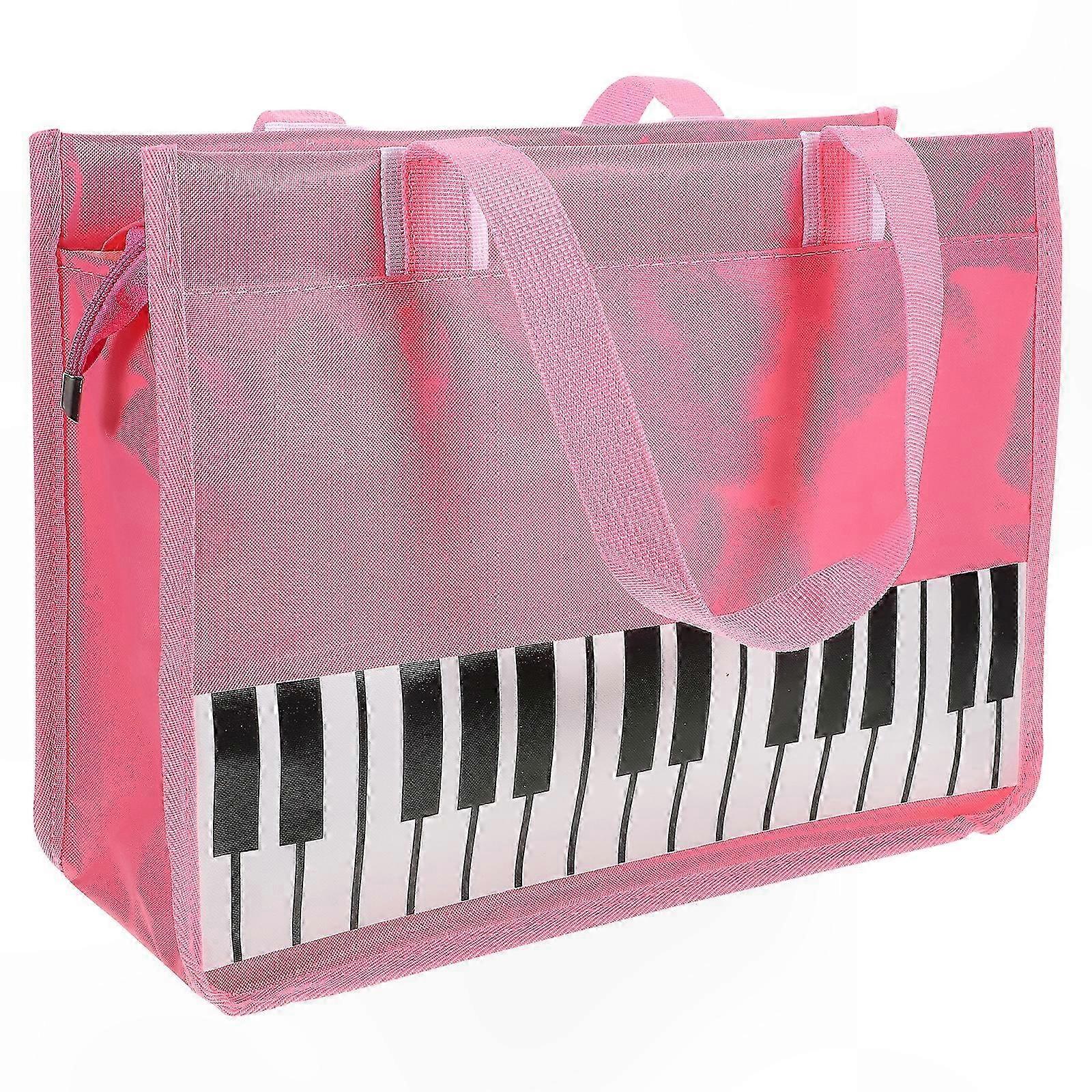 Portable Music Sheet Organizer Bag for Storing Scores and Documents