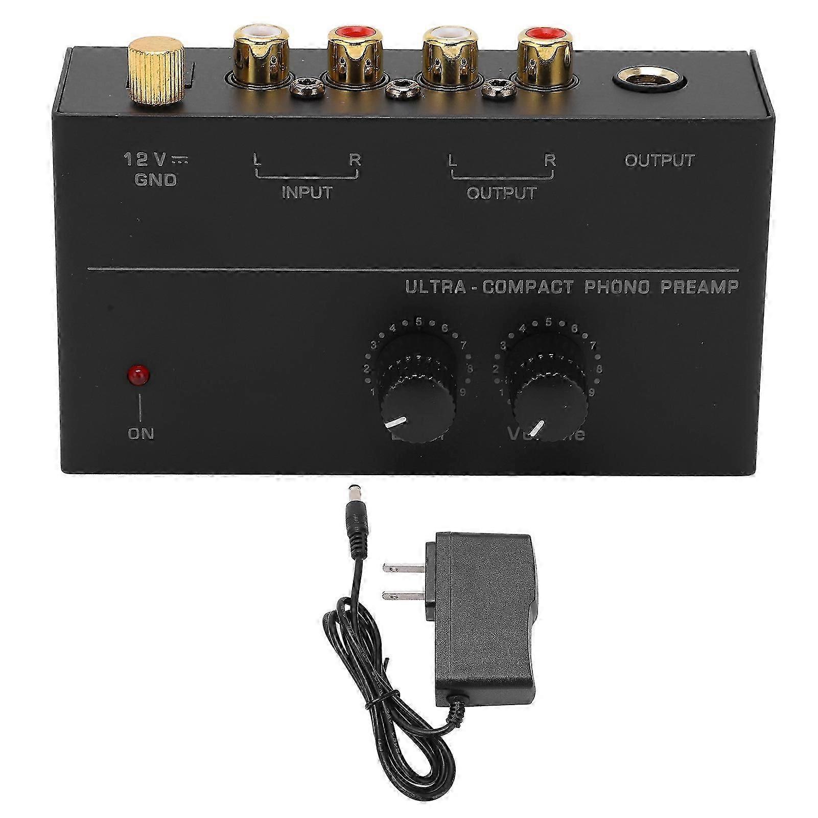 Phono Preamp Preamplifier Compact Phonograph Signal Preamplifiers