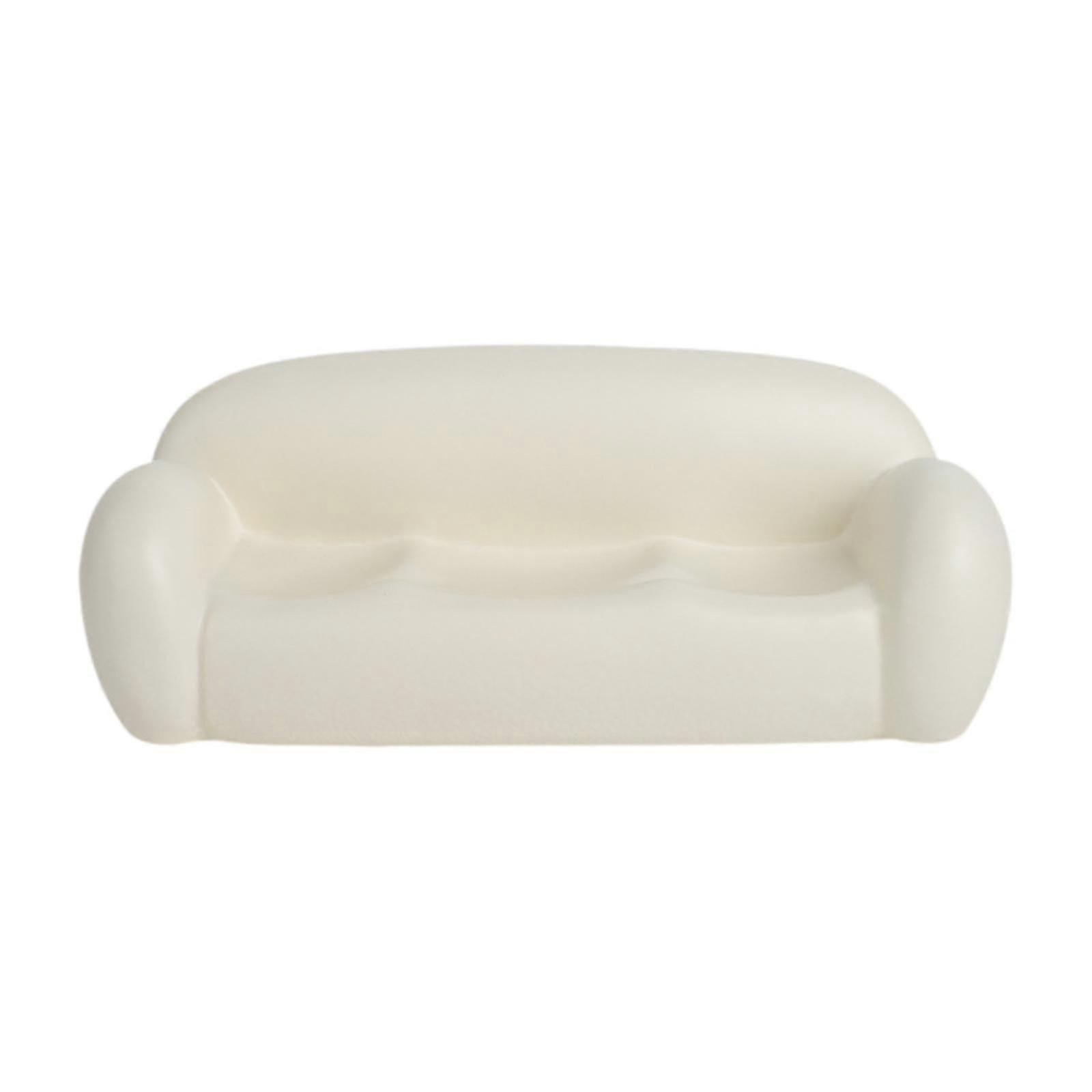 Ceramic Jewelry Tray Trinket Dish Sofa Couch Shape for Women Earrings Necklace