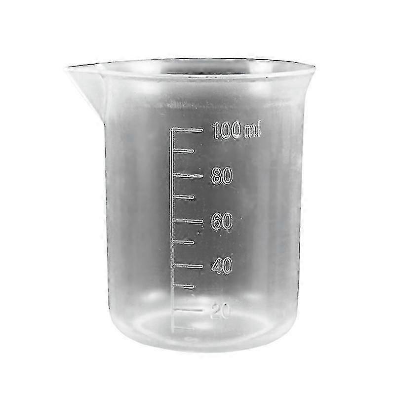 100ml plastic beaker premium durable graduated measuring cup pp beaker cup