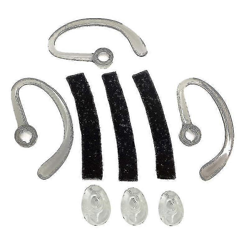 Foam Ear Tips and Hook Loops Kit for Plantronics CS540 W440 W740 W745 WH500