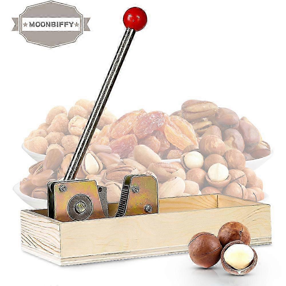 Rustproof macadamia opener for kitchen with non-slip handle