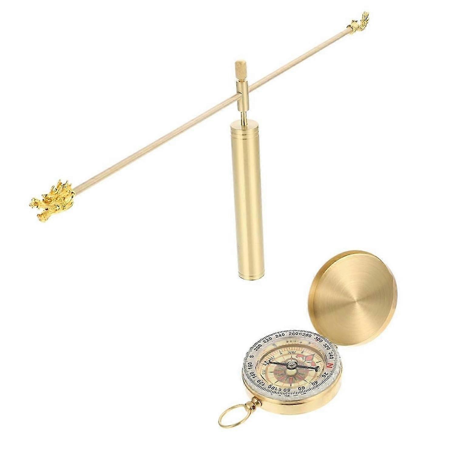 Ruler Dragon-Head Water Dowsing Rod Water Detection Divining Rod