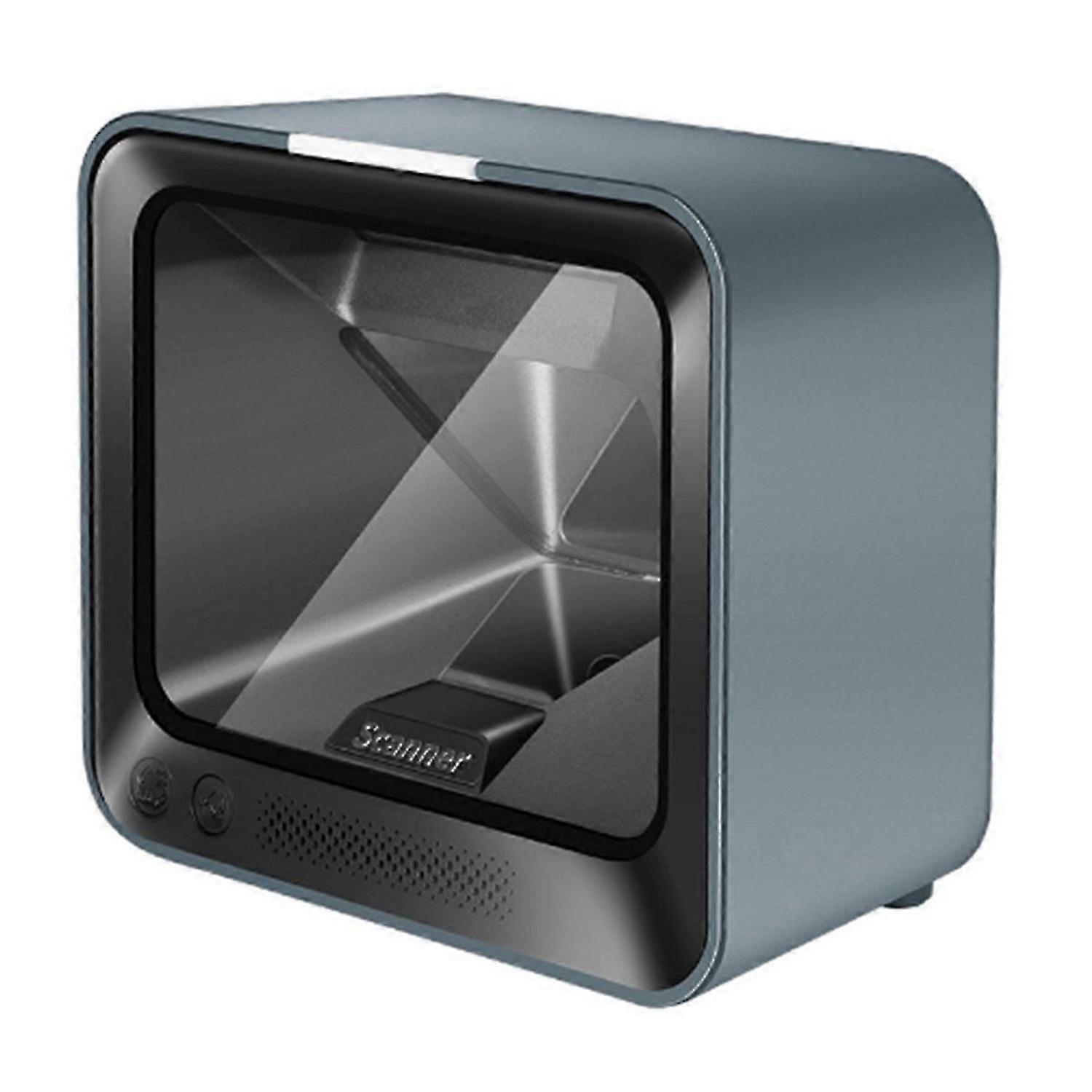 1D/2D Code Scanning Platform Desktop Barcode Scanner Prevent Rereading Soft Fill Light Infrared Sens