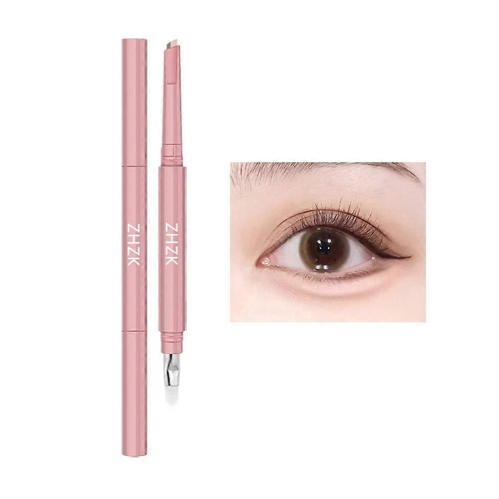 3-In-1Multifunctional Eyelid Brush Double-Spelling Construction Of Eye Bags Pen