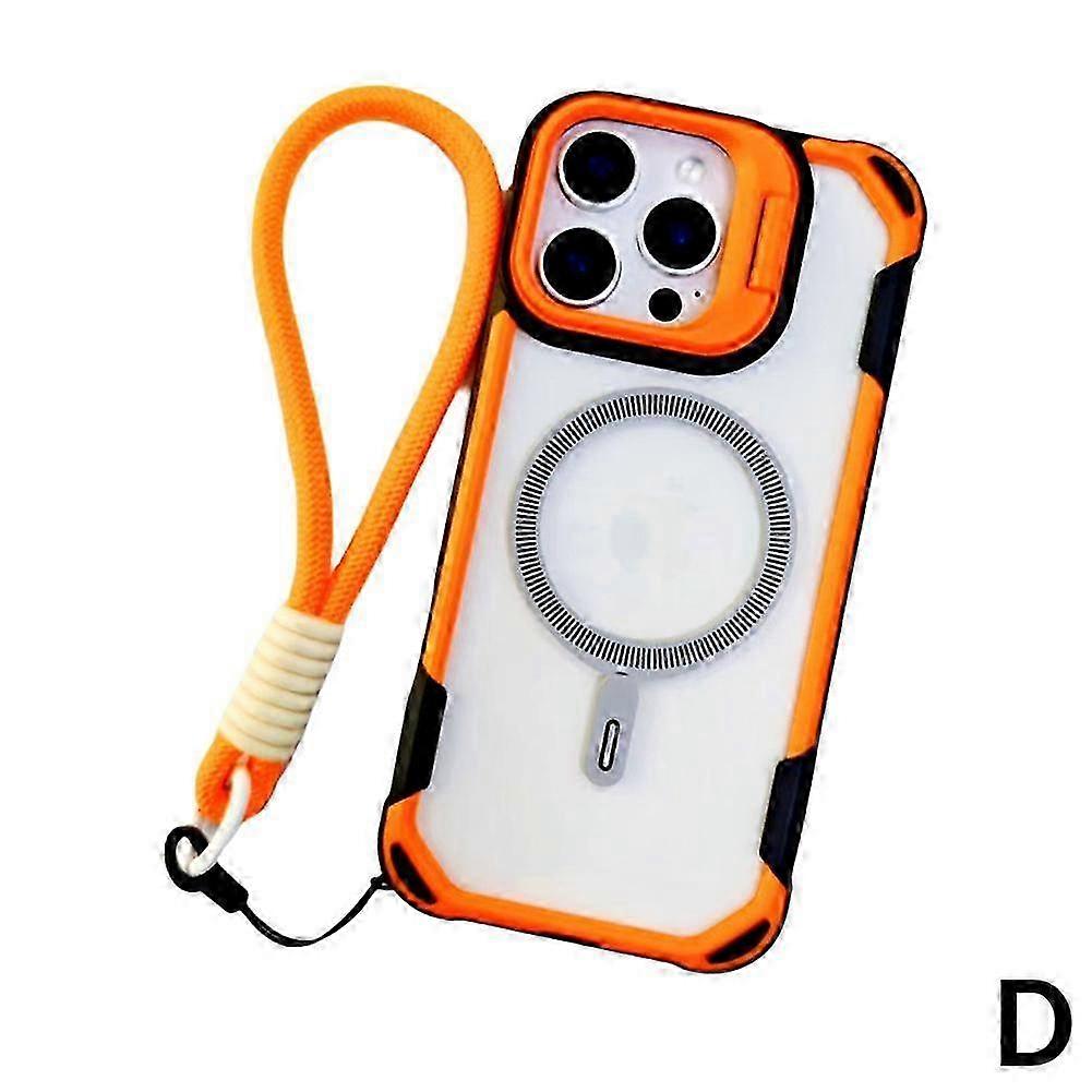 Mobile Phone Case For IPhone 13 123 14 15 16 Series With Wrist Strap Anti Lost 2025