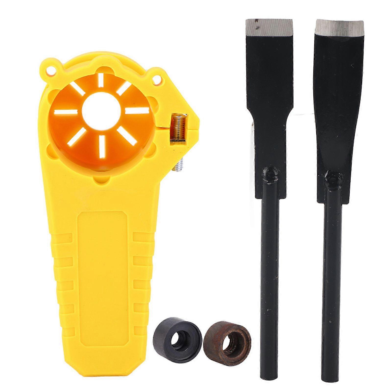 Wood Carving Chisel Set Change Angle Grinder Into Electric Chisel Woodworking Tool