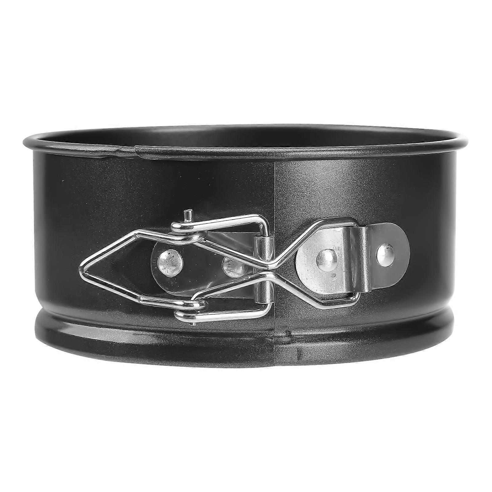 Non-Stick 4 Inches Removable Loose Bottom Cake Pan with Removable Base