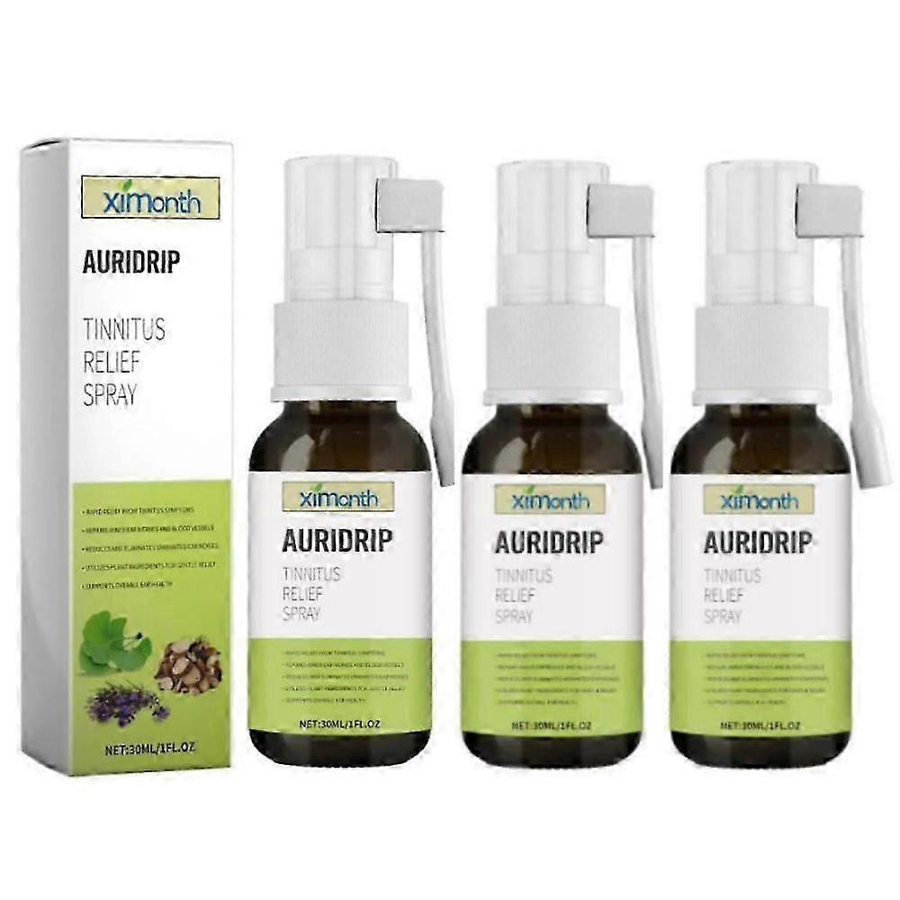Tinnitus Relief Spray, Ear Pain Relief Sprays, Portable Tinnitus Relief for Ringing Ears, Ear Drops for Tinnitus
