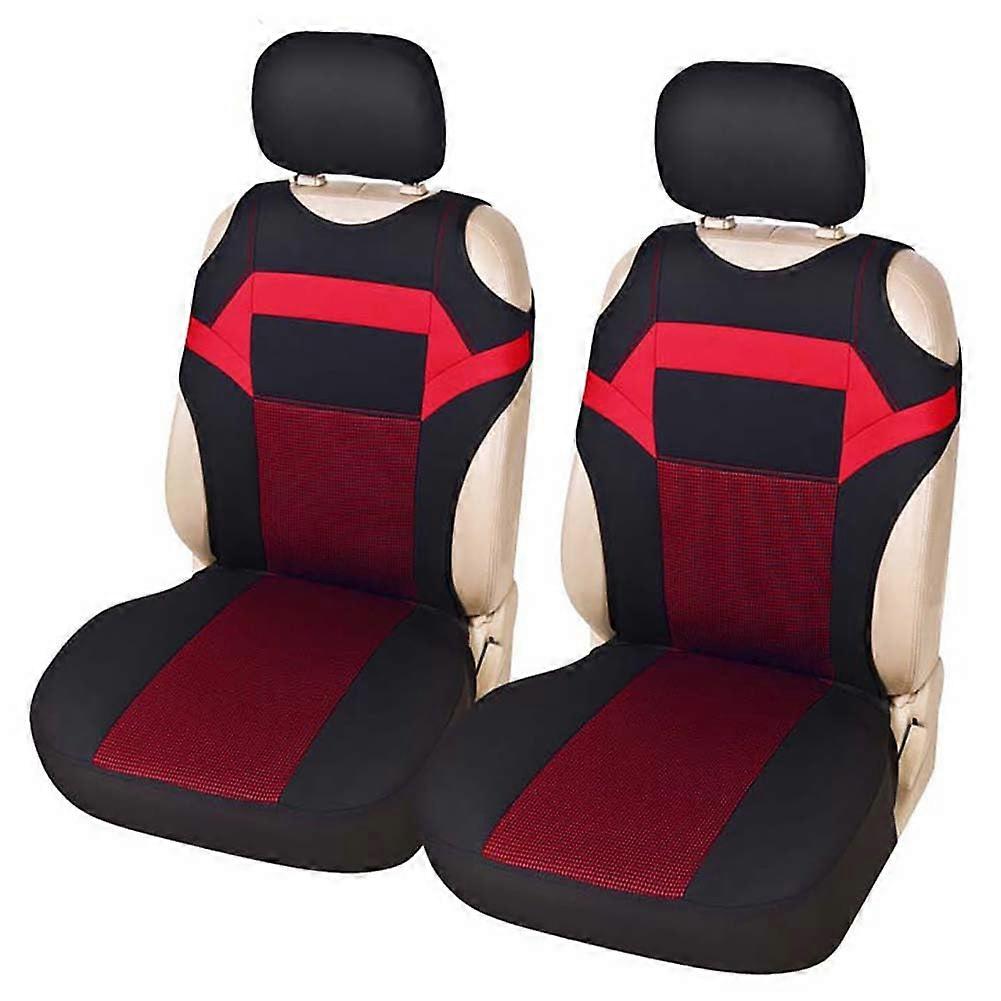 Car Seat Covers for Jeep Grand Cherokee 20122026 Front Seats Universal Full Set Driver Passenger E/Red1