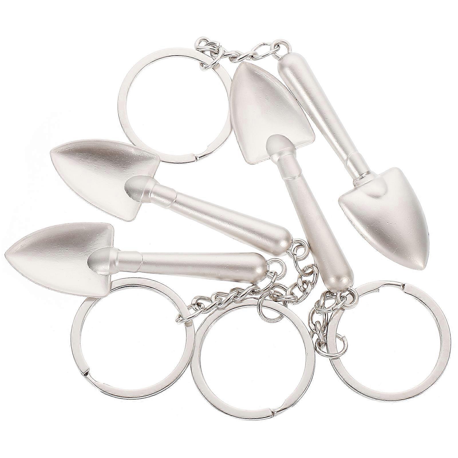 -Designed Metal Keychains Decorative Key Rings for Decoration 12Pcs
