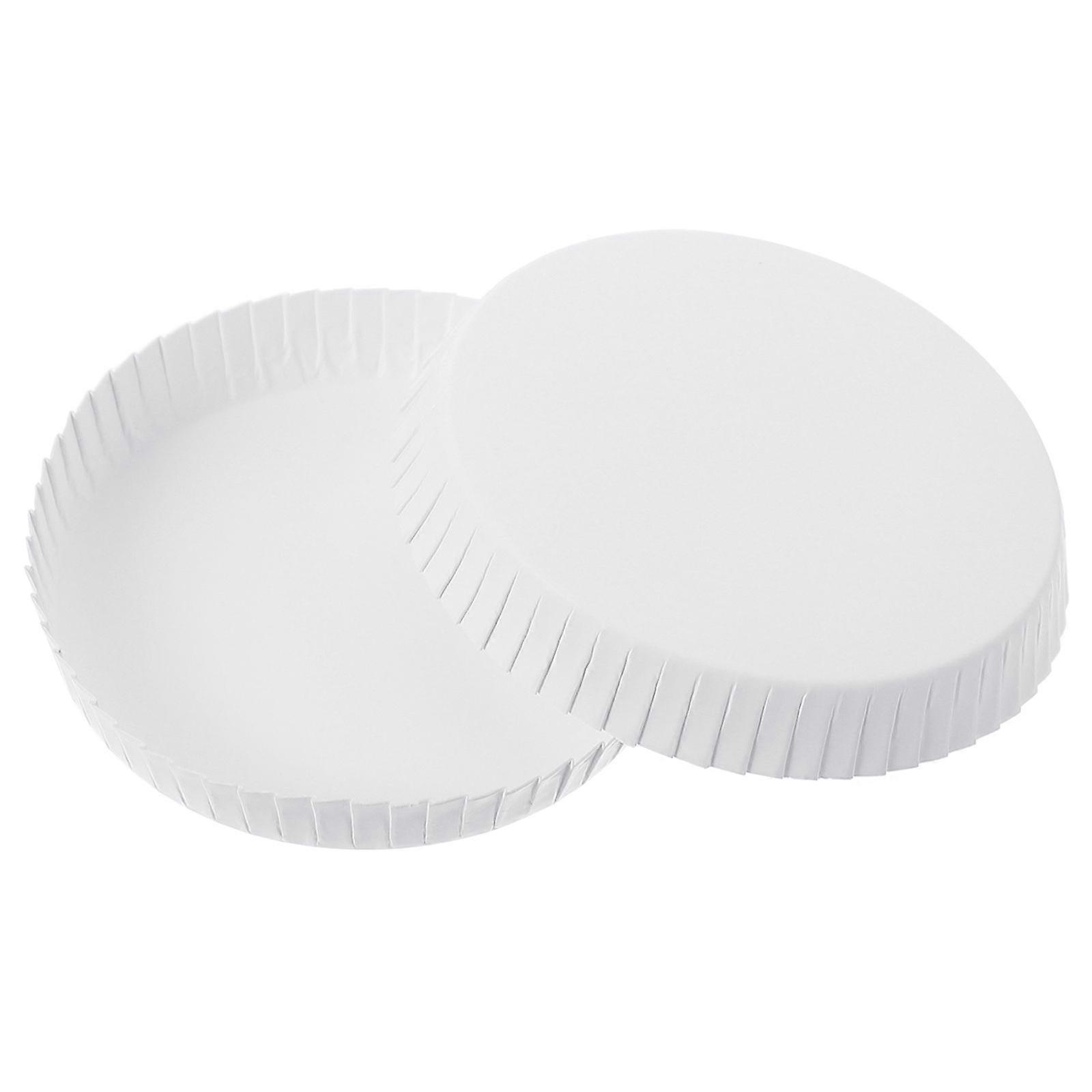 100個の使い捨てカップカバー家庭用ティーカップカバー紙飲料カップ蓋