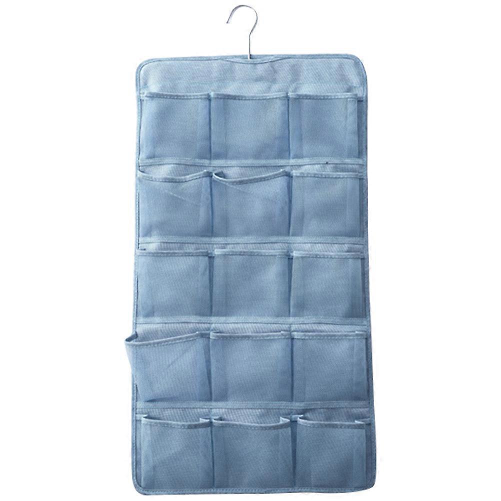 Underwear Storage Bag Double Sided Underwear Bag for Storage Use Blue