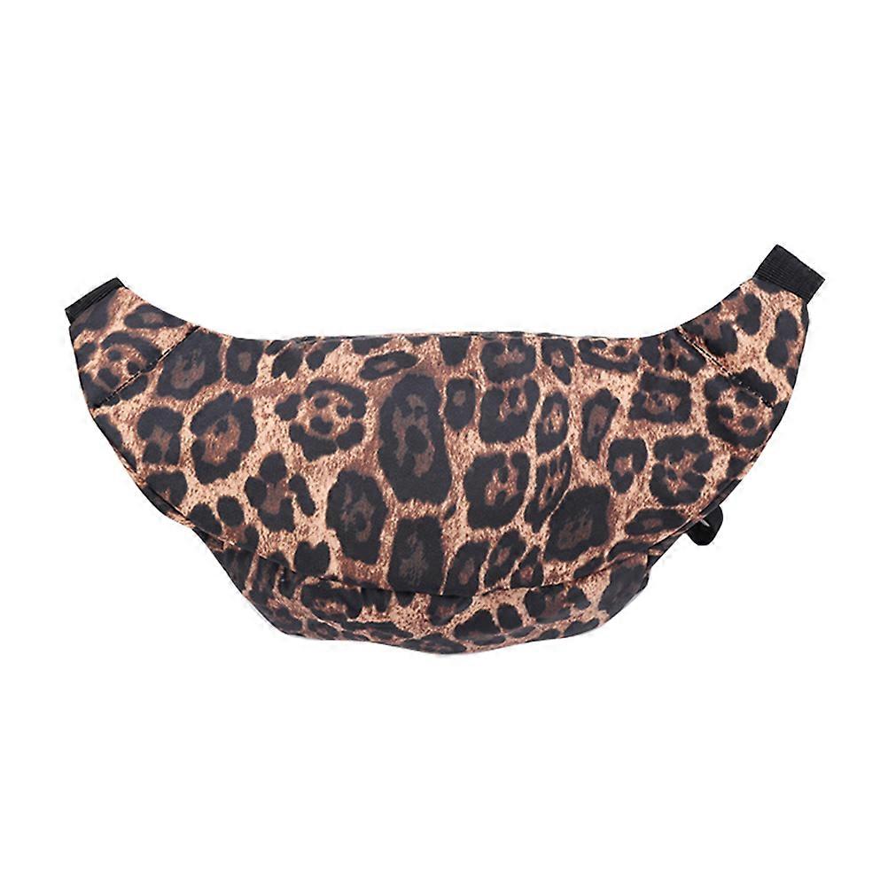 Chest Bag for Women Leopard Pattern Waist Bag for Carrying Things