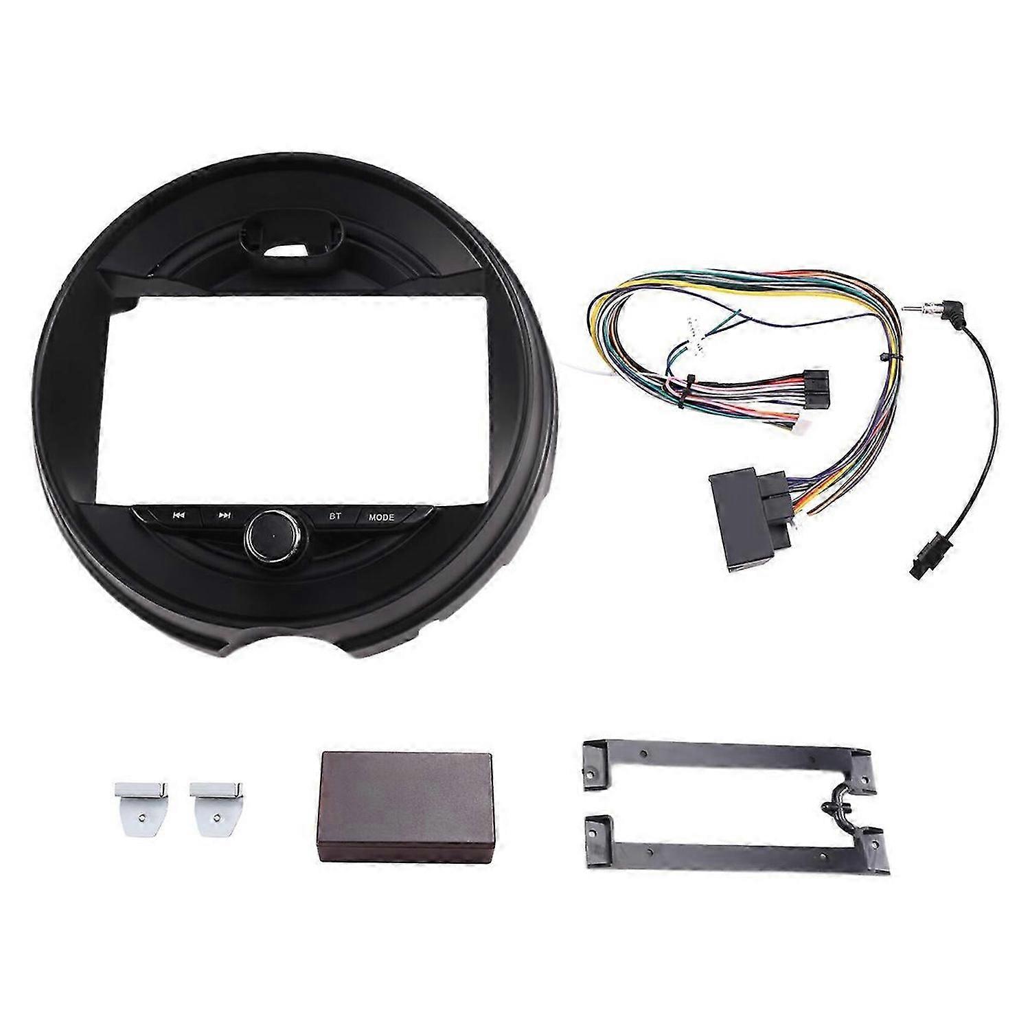 9 pouces pour F54 F55 F56 F60 2015-2019 Autoradio Fascias Android Stereo Player 2 Din Dash Cadre