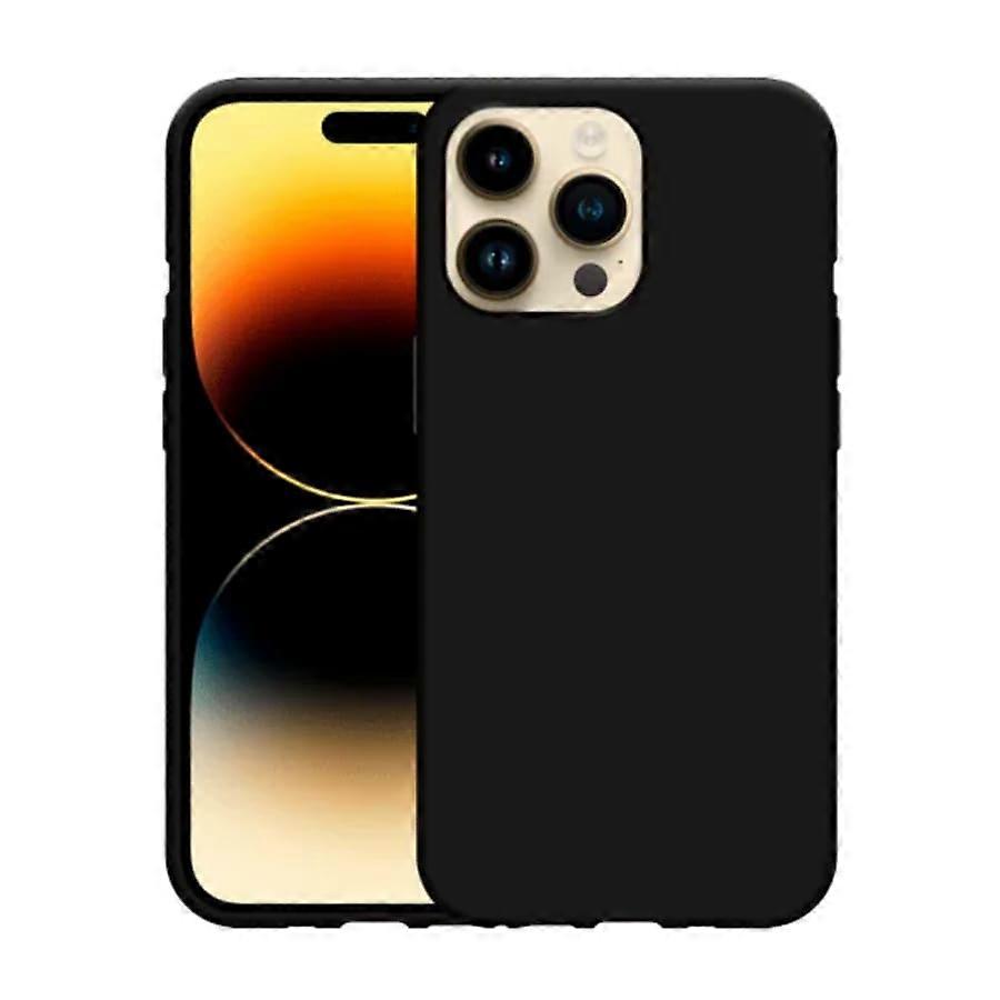 Iphone 14 Pro Max (6.7”) Silicone Case (black)
