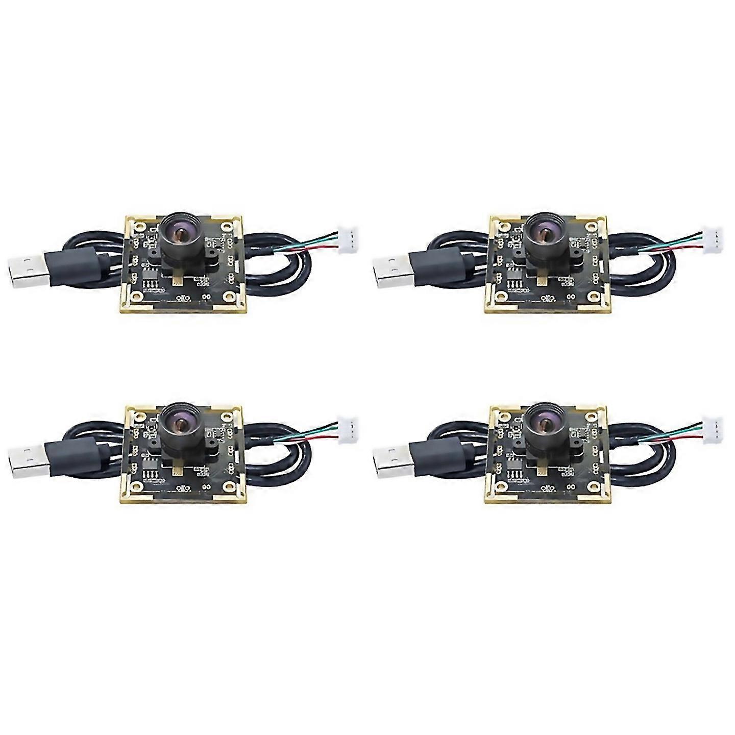 For 4pcs Ov9732 Camera Module 1mp 1280x720 30fps Usb Free Driver Manual Focus With 1 Meter Cable For