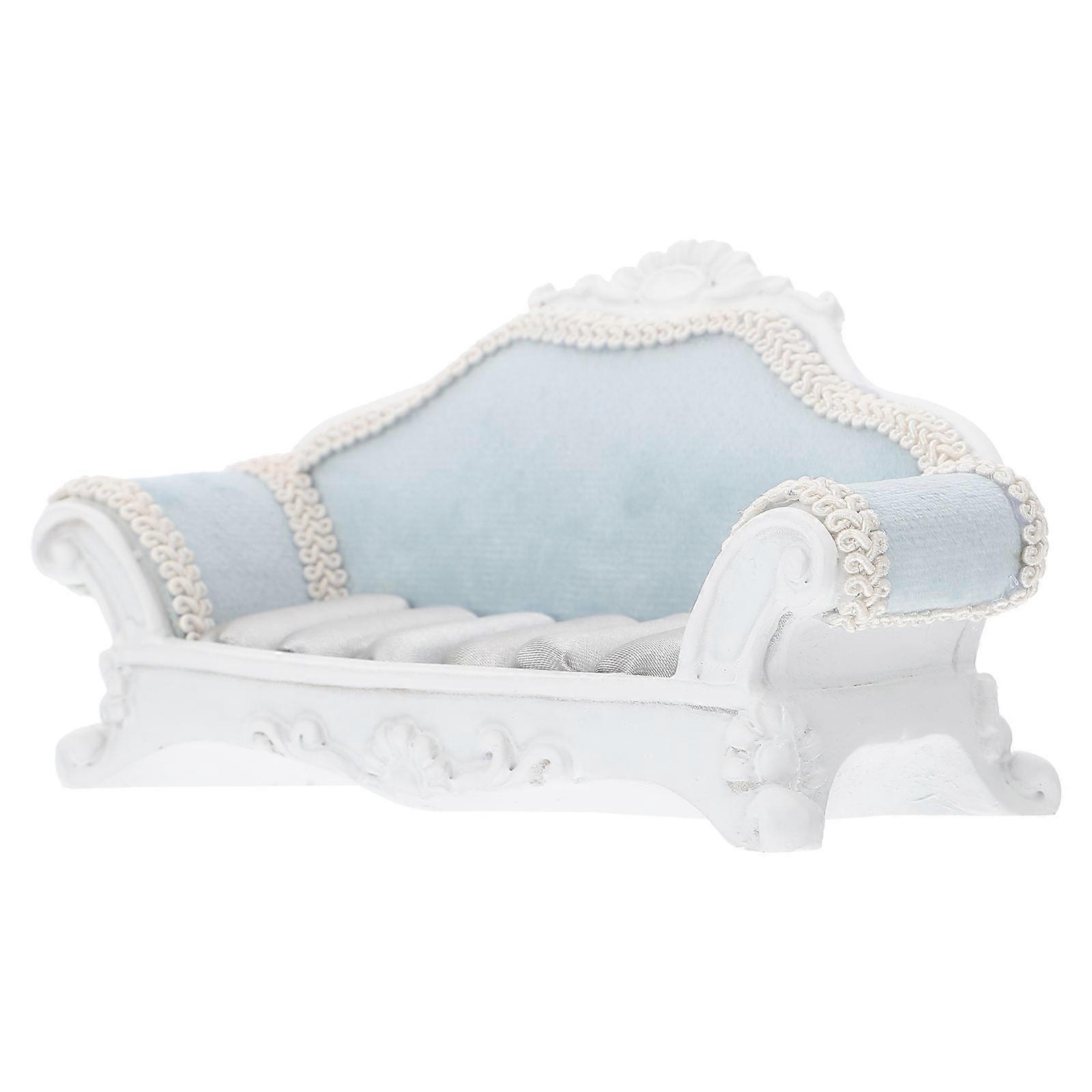 Jewelry Display Stand Sofa-Shaped Ring Display Stand for 2Pcs Rings