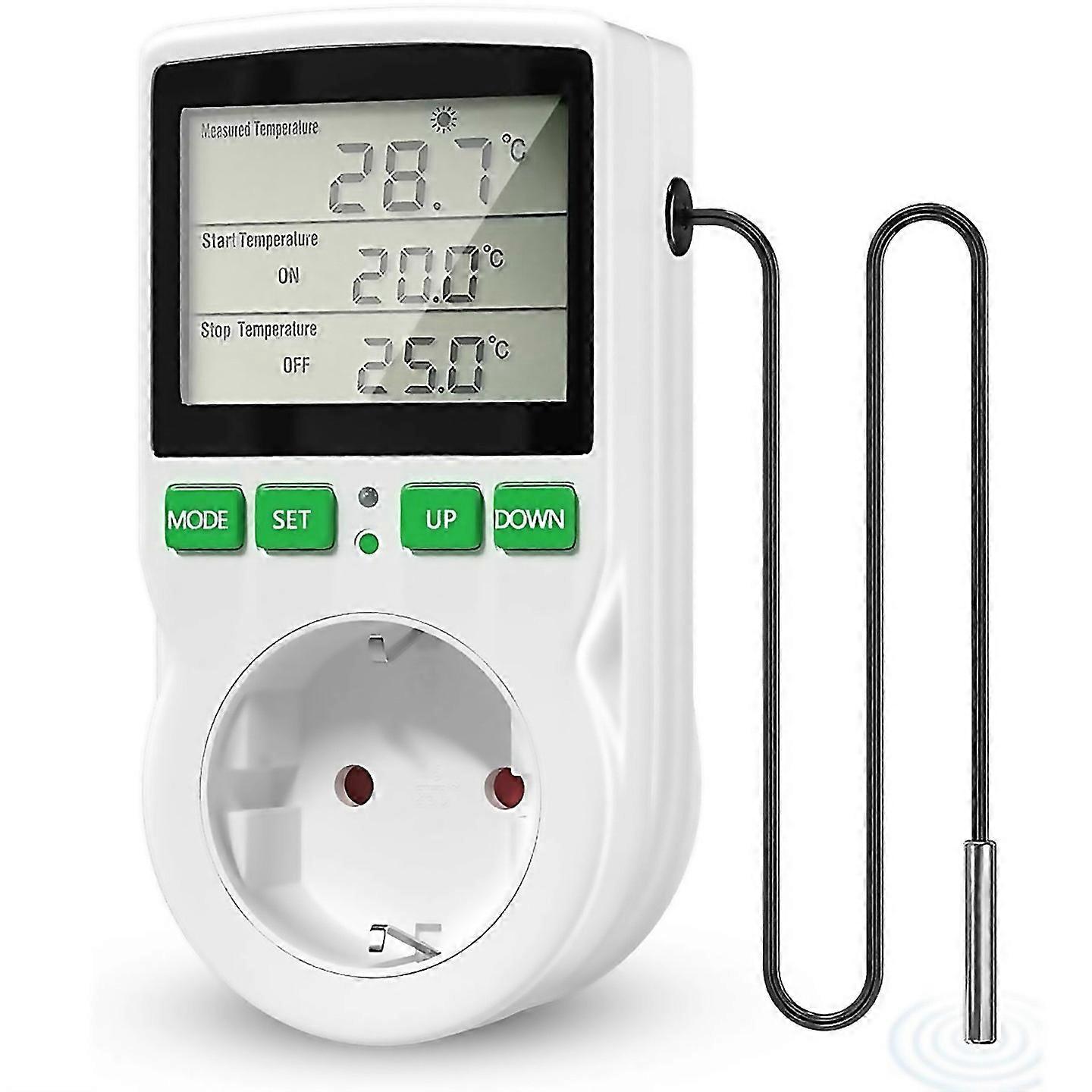 For Lcd Screen Heating And Cooling Reptile Thermostat Eu