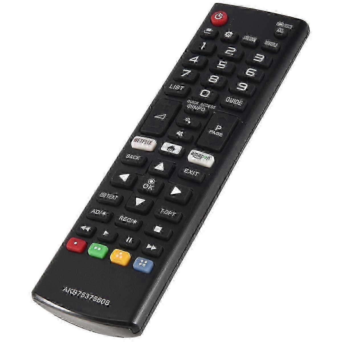 Replaced Remote Control AKB75375608 compatible LG TV