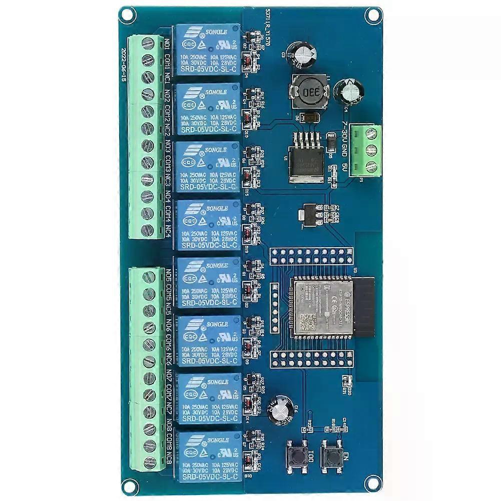 ESP32 Power Supply Module 1/2/8 Channel ESP32-WROOM Development Board DC 5-60V ESP32 WIFI Bluetooth-compatible BLE Relay Module
