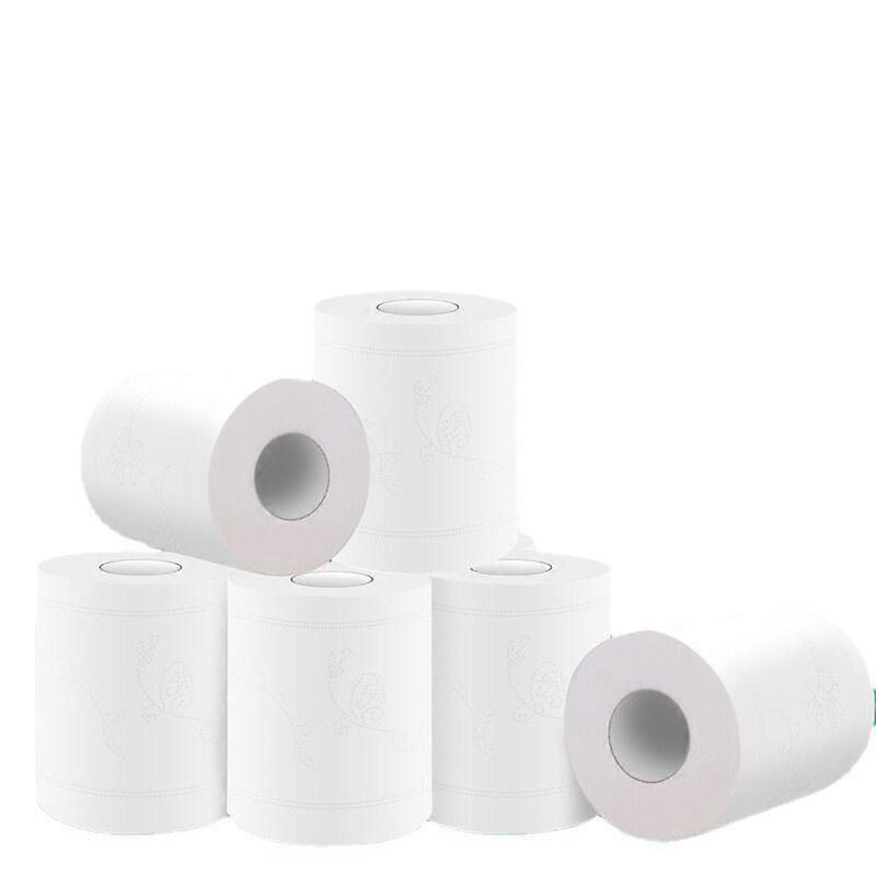 Green Leaf Toilet Paper with Core Bath Tissue