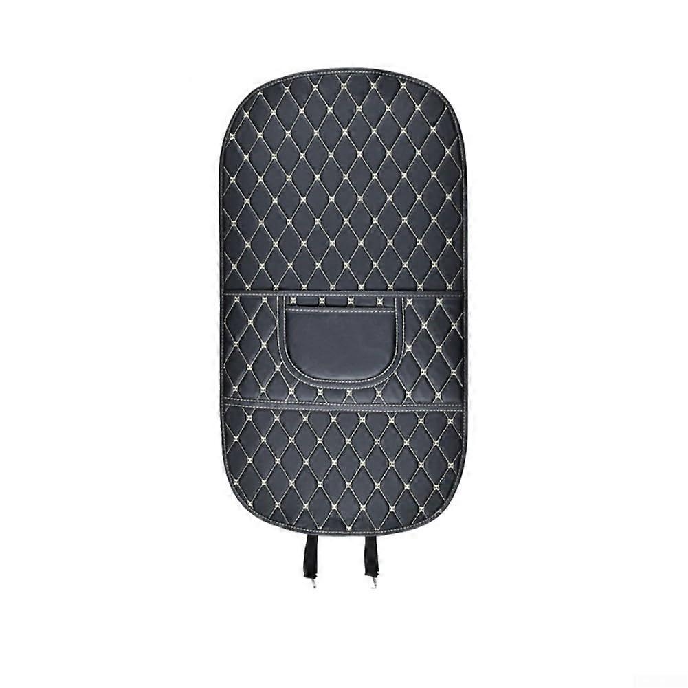 Anti Kick Pad for Car Seats - Durable Waterproof Protector Compatible with All Vehicle Models, Black Color, Easy to Install