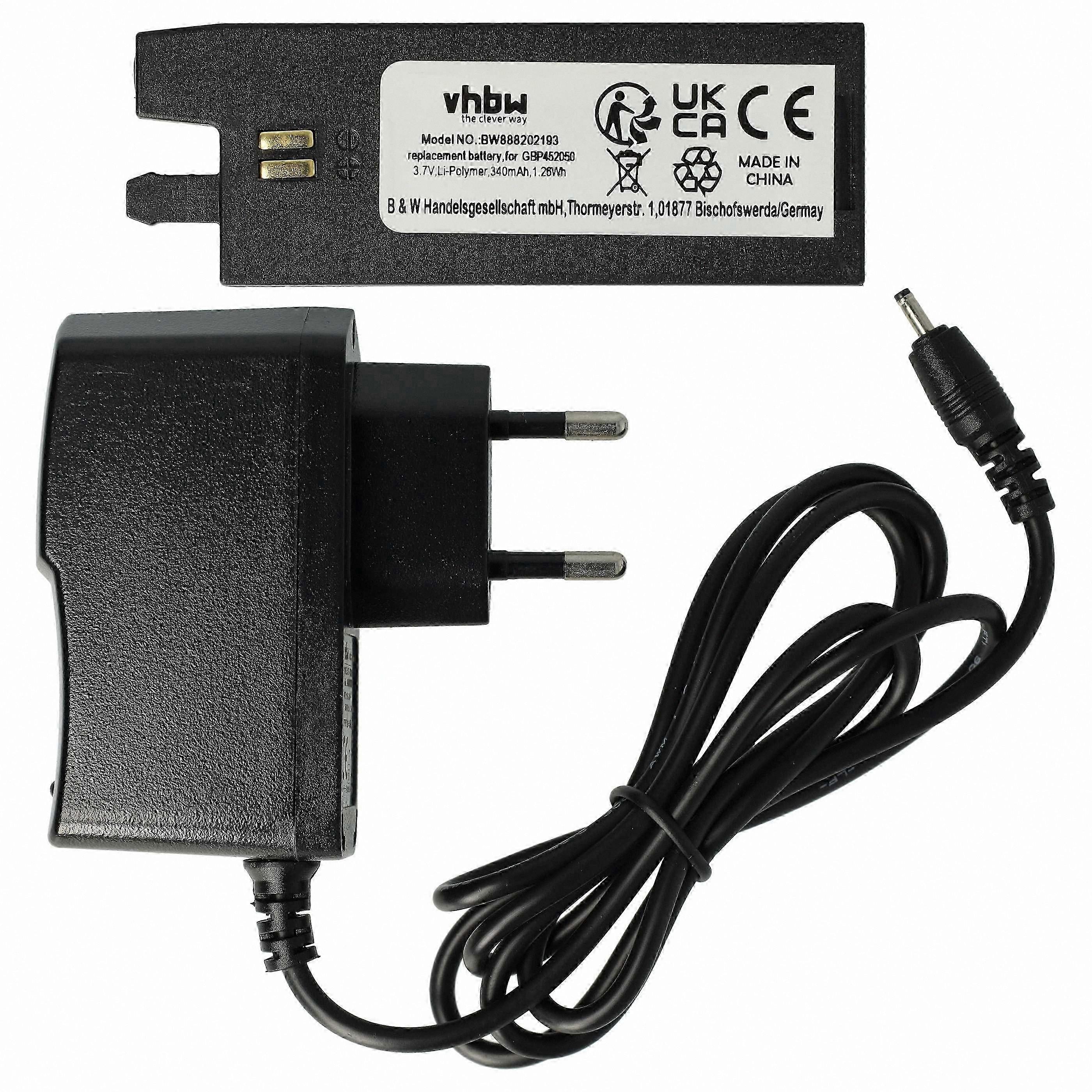 2-Piece Charging Kit Compatible with Gibson Tronical G-Force E-tune and Min-ETune Systems - Battery Charger Adapter Set