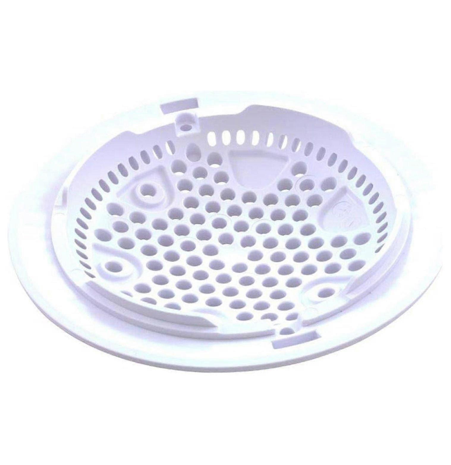 WGX1048E 8-Inch White Cover Replacement for Suction and Dual Suction Outlet