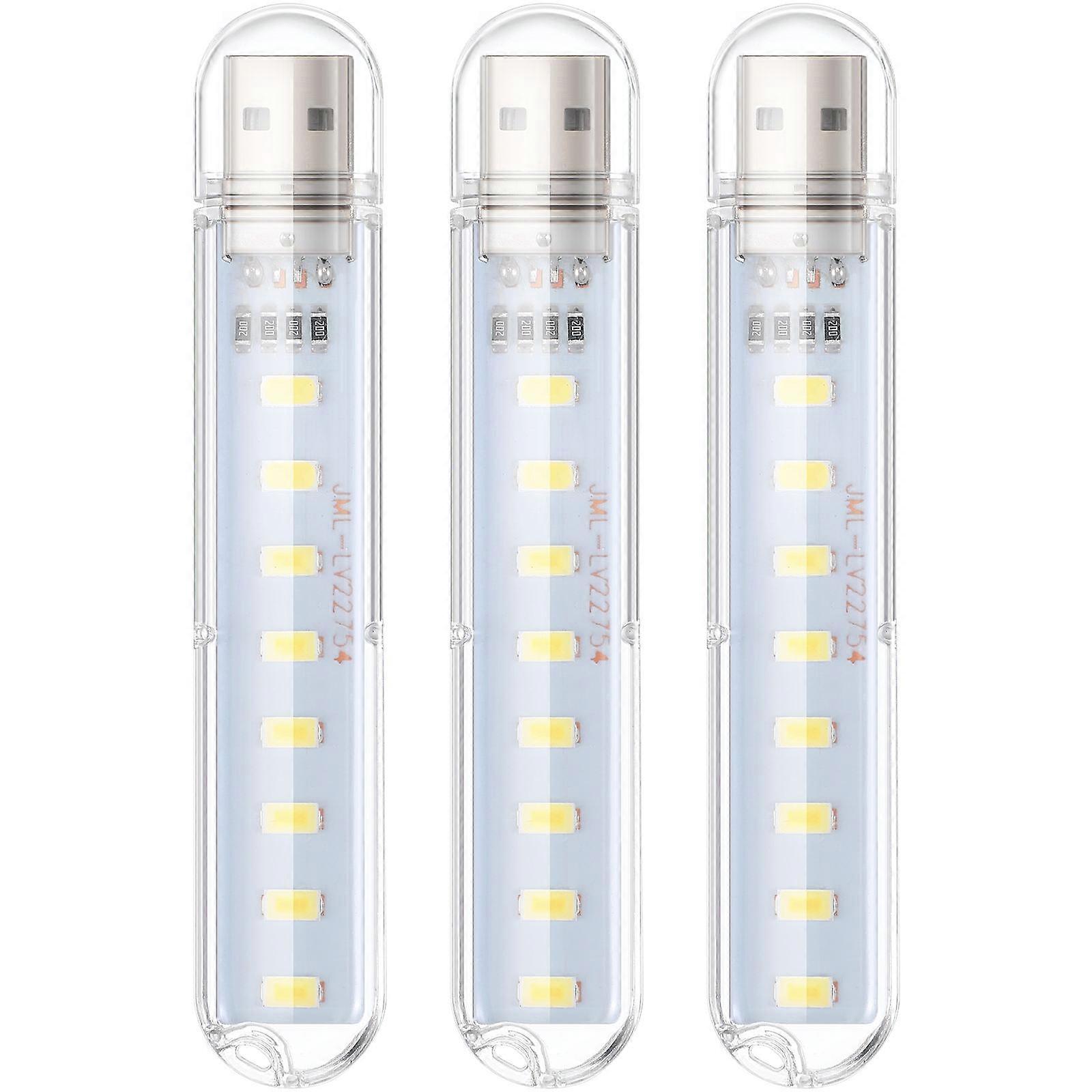 High Brightness LED Portable Night Lamps 6 Pcs Practical For Camping And Emergency Use With Non Glare Functionality