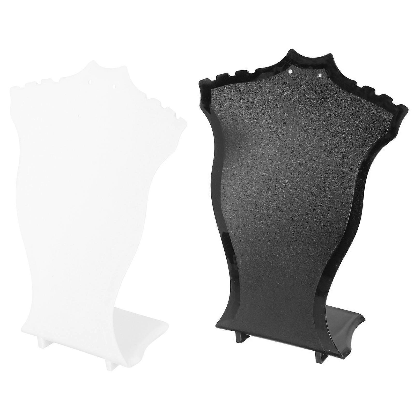 Necklace Storage Model Bust Stand For Home Use Store Display 4Pcs