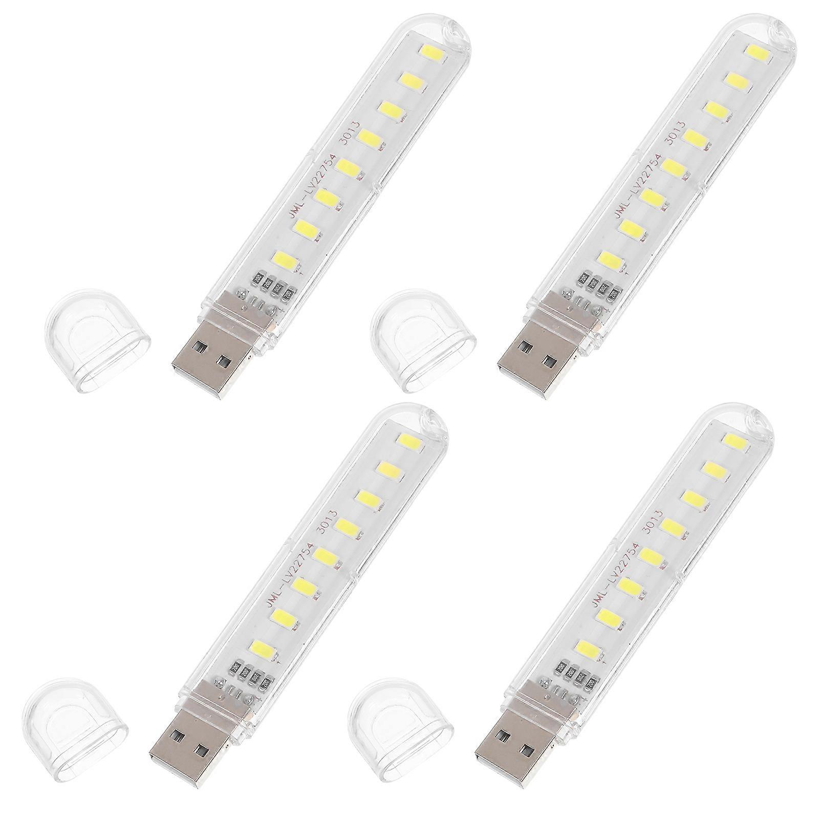 Mini USB LED Lamp Night Light for Home Use 12Pcs Creative Desk Reading Light