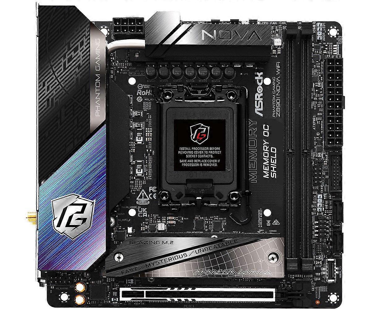 Asrock Phantom Gaming Z890i Nova Wifi Intel Z890 Lga 1851 (Sockel V1) Mini Itx