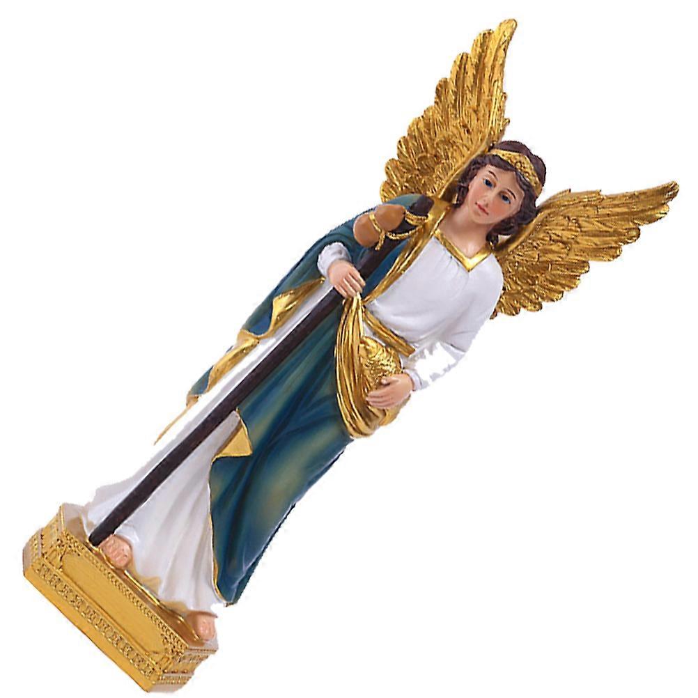Angel Statue Resin Figurine for Tabletop Decor 5Pcs Set