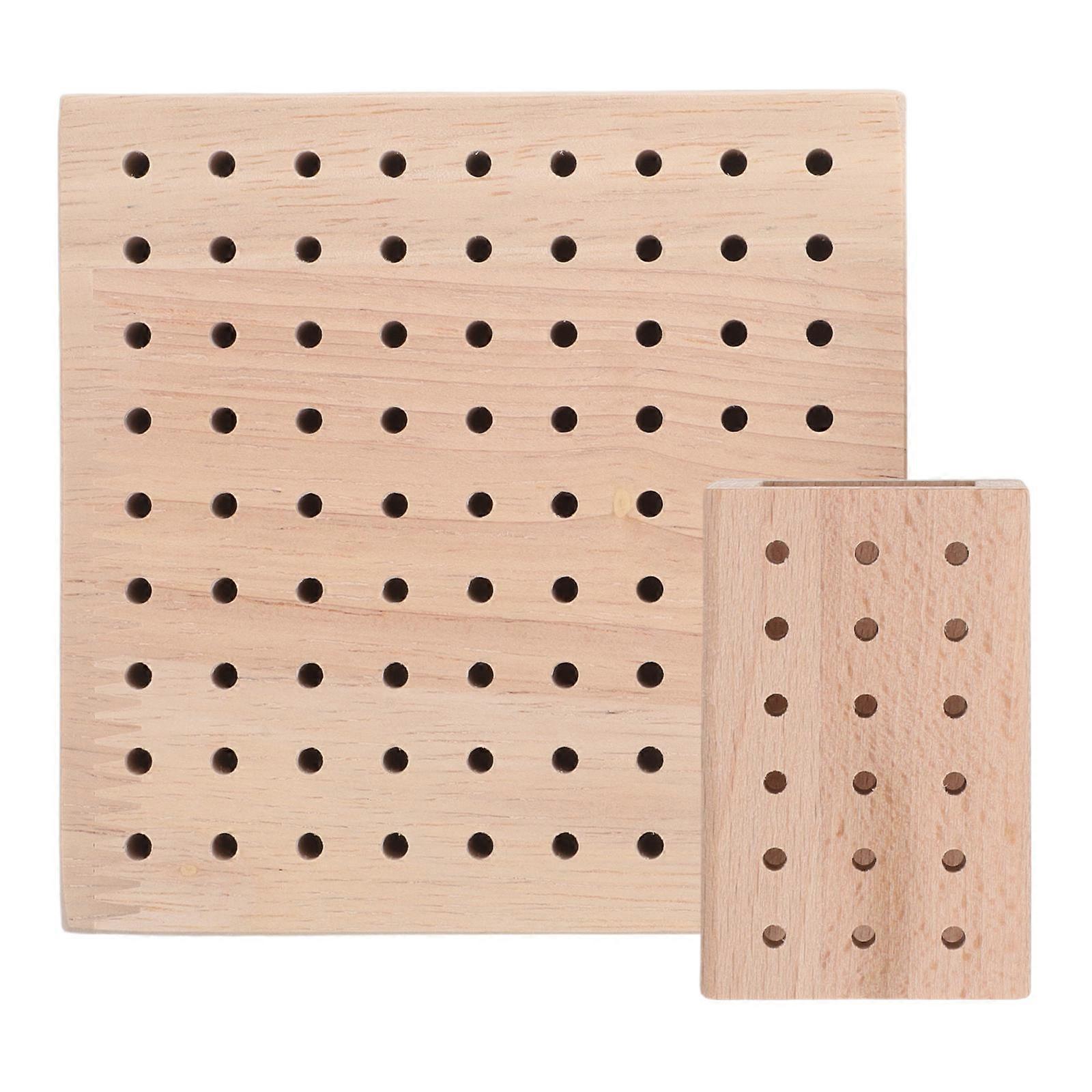 Drill Bit Storage Nail Tool Organizer for Manicure 2Pcs Set