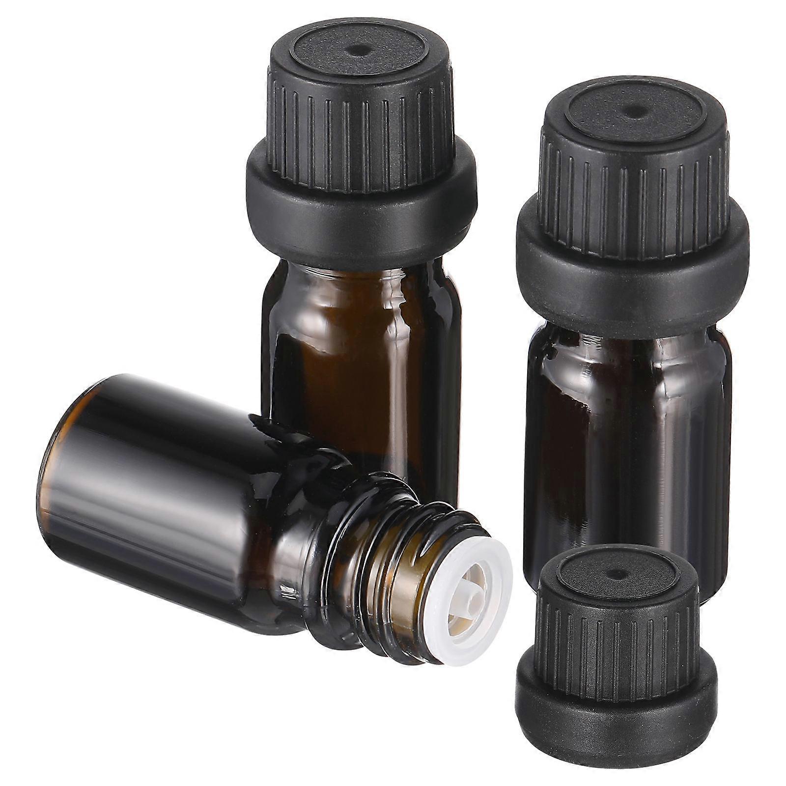 Perfume Bottle Brown Essential Oil Bottle for Storage Use 40Pcs